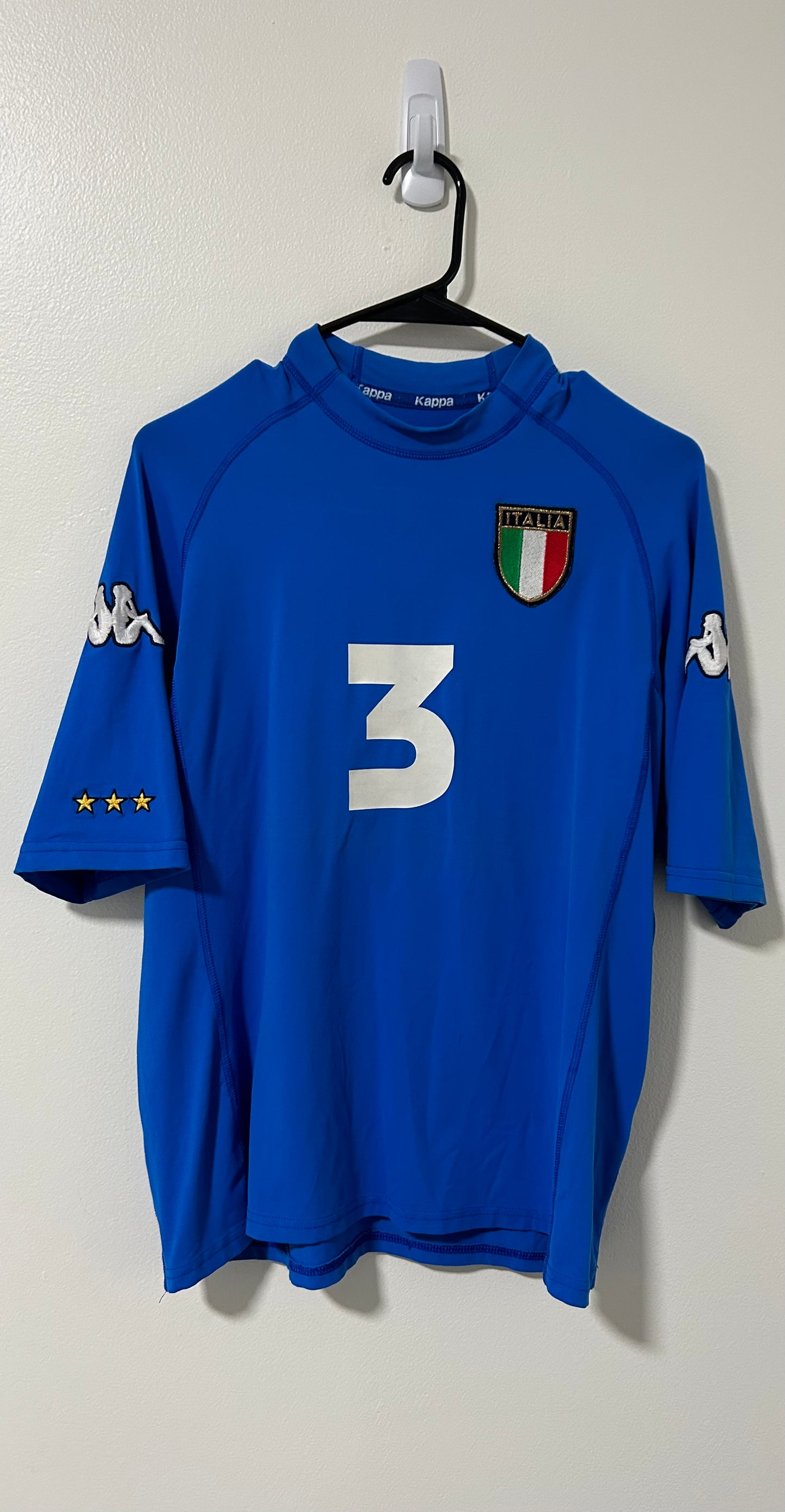 Italy Home 2000/01 Maldini #3