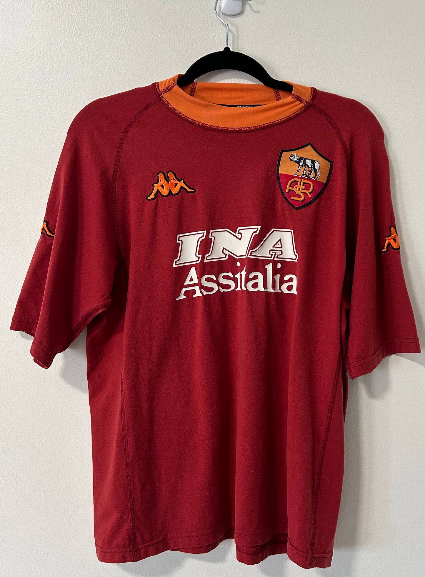 AS Roma Home 2000/01 Batistuta #18