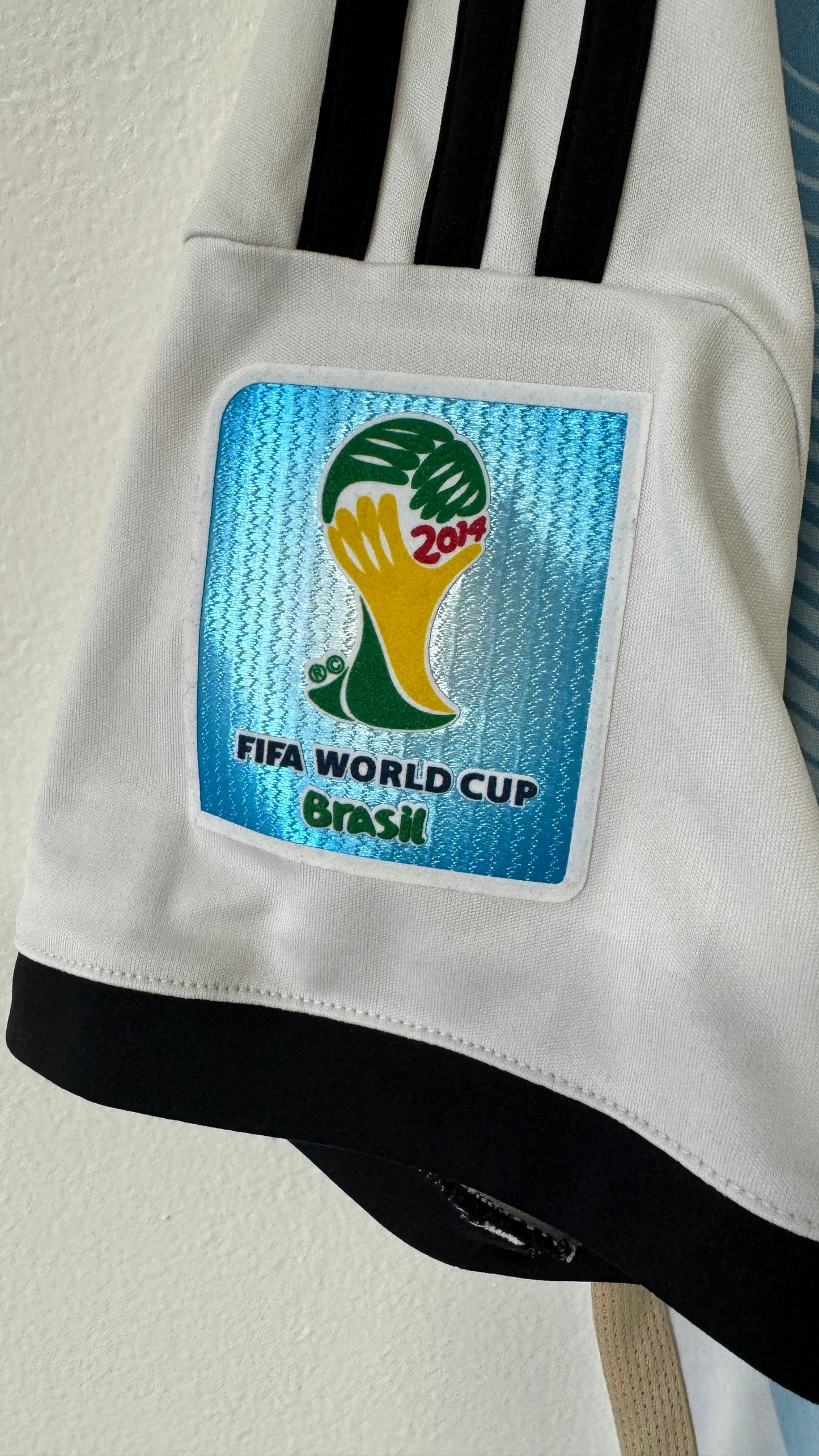 Argentina Home FIFA World Cup Brazil 2014 Agüero #20