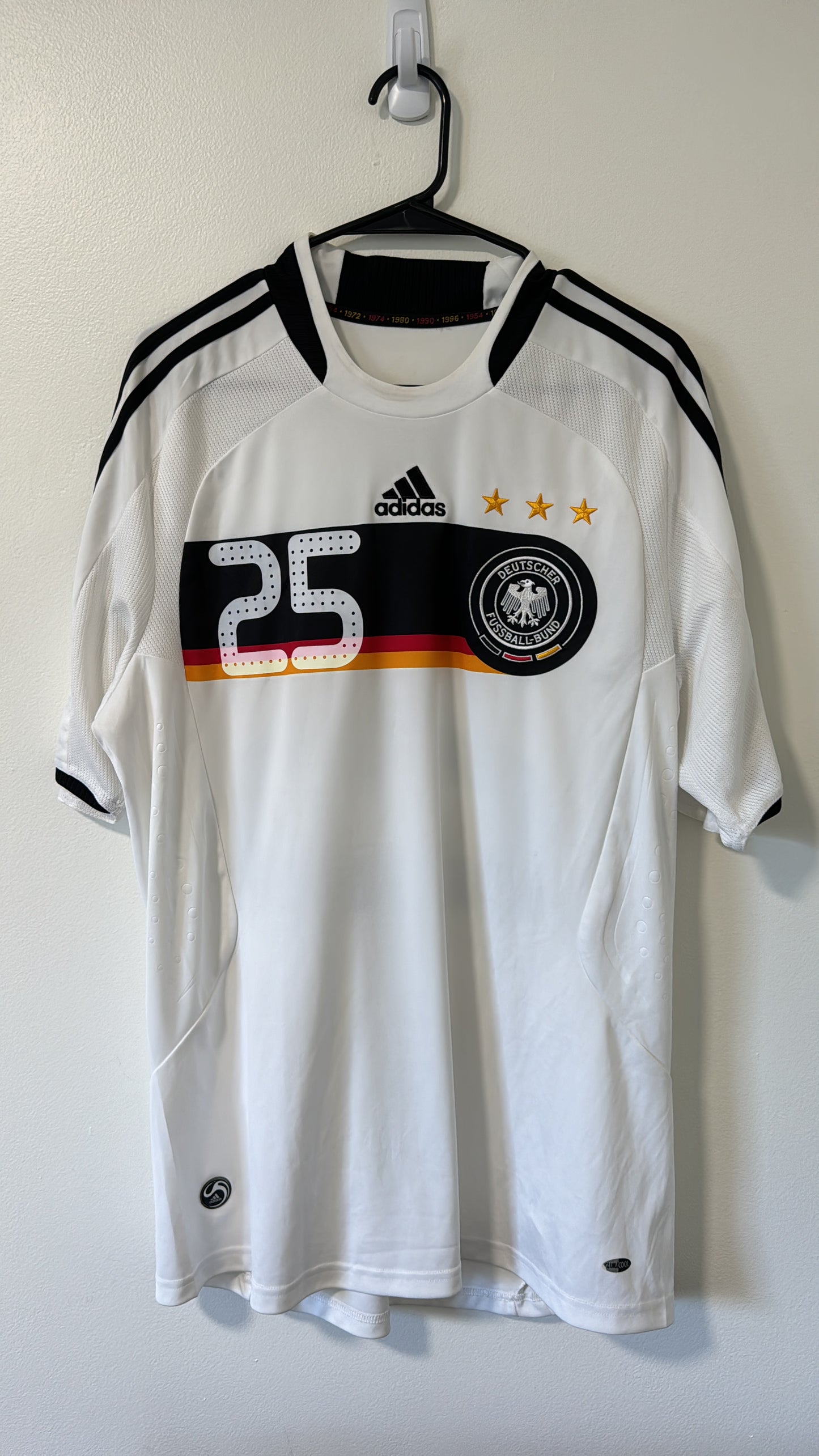 Germany Jersey Home 2008 Müller #25