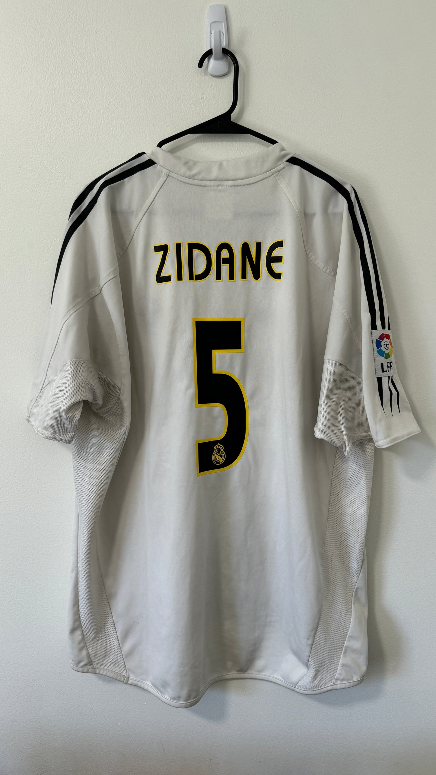 Real Madrid Home 2004/05 Zidane #5