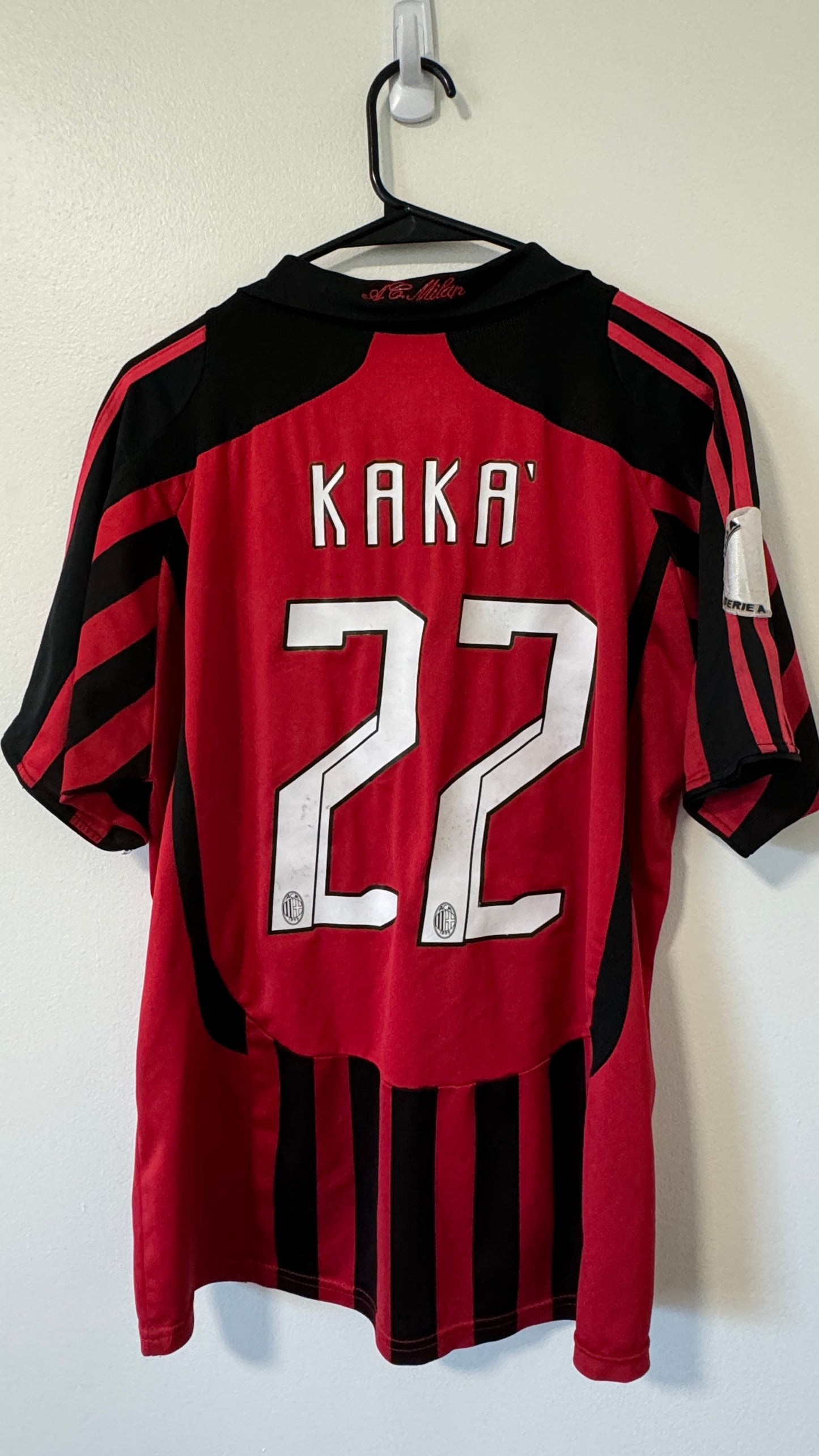 AC Milan Home 2007/08 Kaká #22