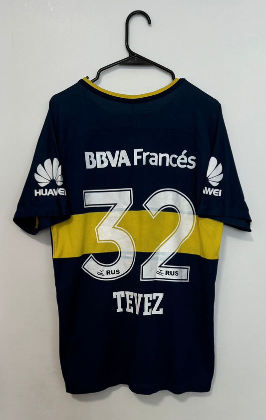Boca Juniors Home 2017/18 Tévez #32