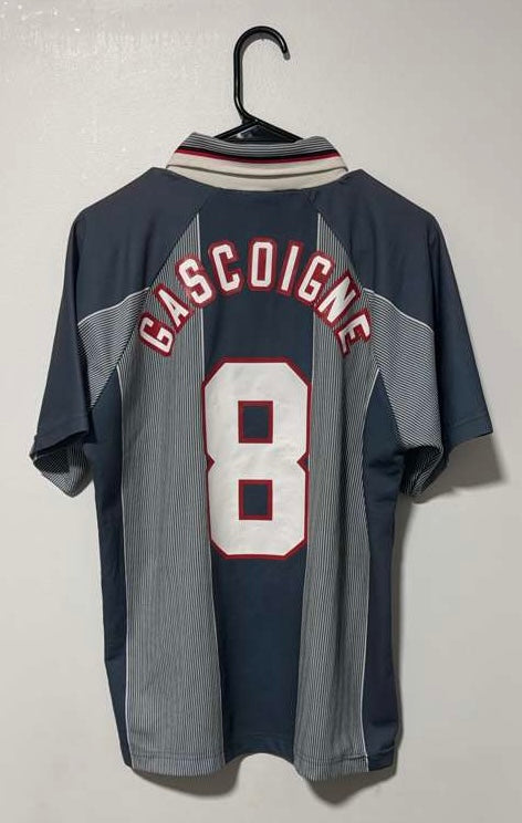 England Away Euro 1996 Gascoigne #8