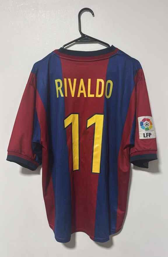 FC Barcelona Home 2002/03 Rivaldo #10