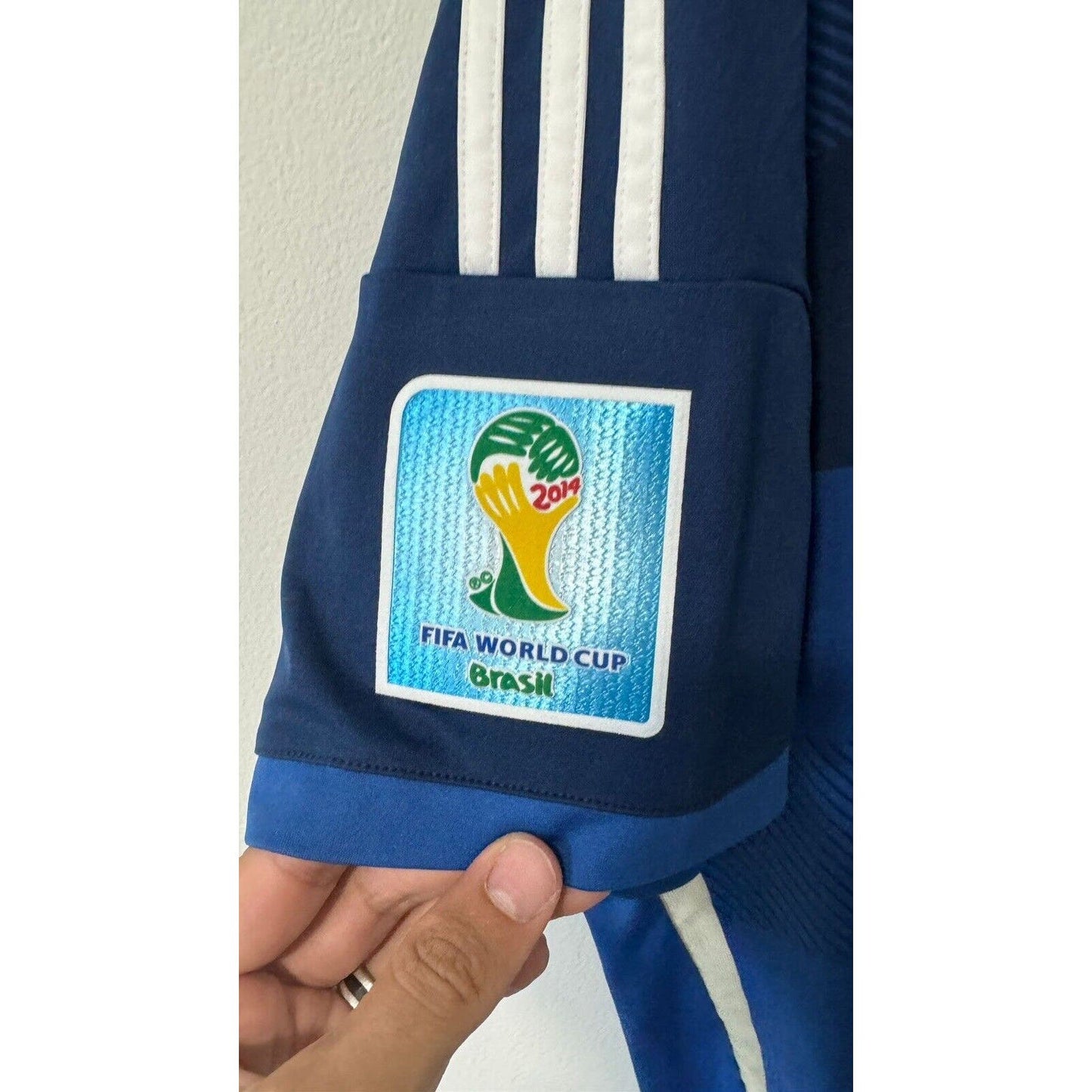 Argentina Away FIFA World Cup Brazil 2014 Messi #10