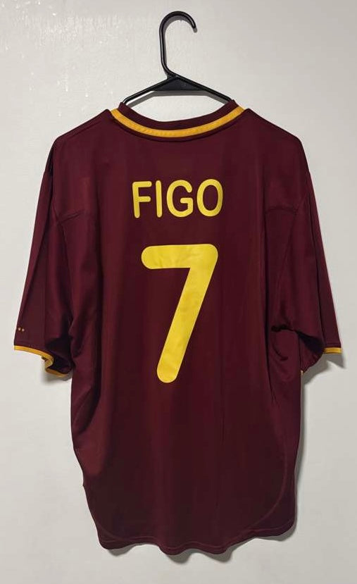 Portugal Home Euro 2000 Figo #7