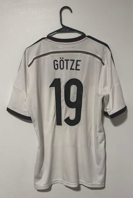 Germany Home FIFA World Cup Brazil 2014 Götze #19