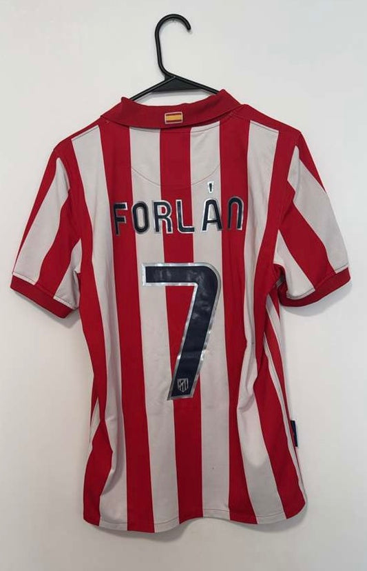 Atlético de Madrid Home 2009/10 Forlán #7