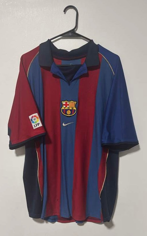 FC Barcelona Home 2000/01 Kliuivert #9