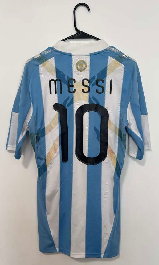 Argentina Home Player Version FIFA World Cup South Africa 2010 Messi #10