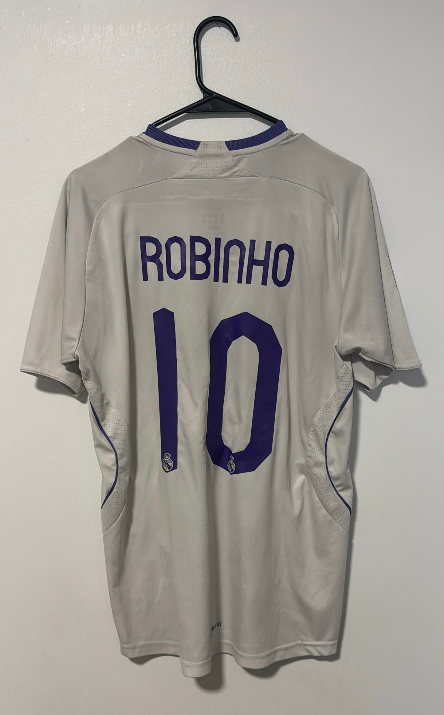 Real Madrid Home 2007/08 Robinho #10