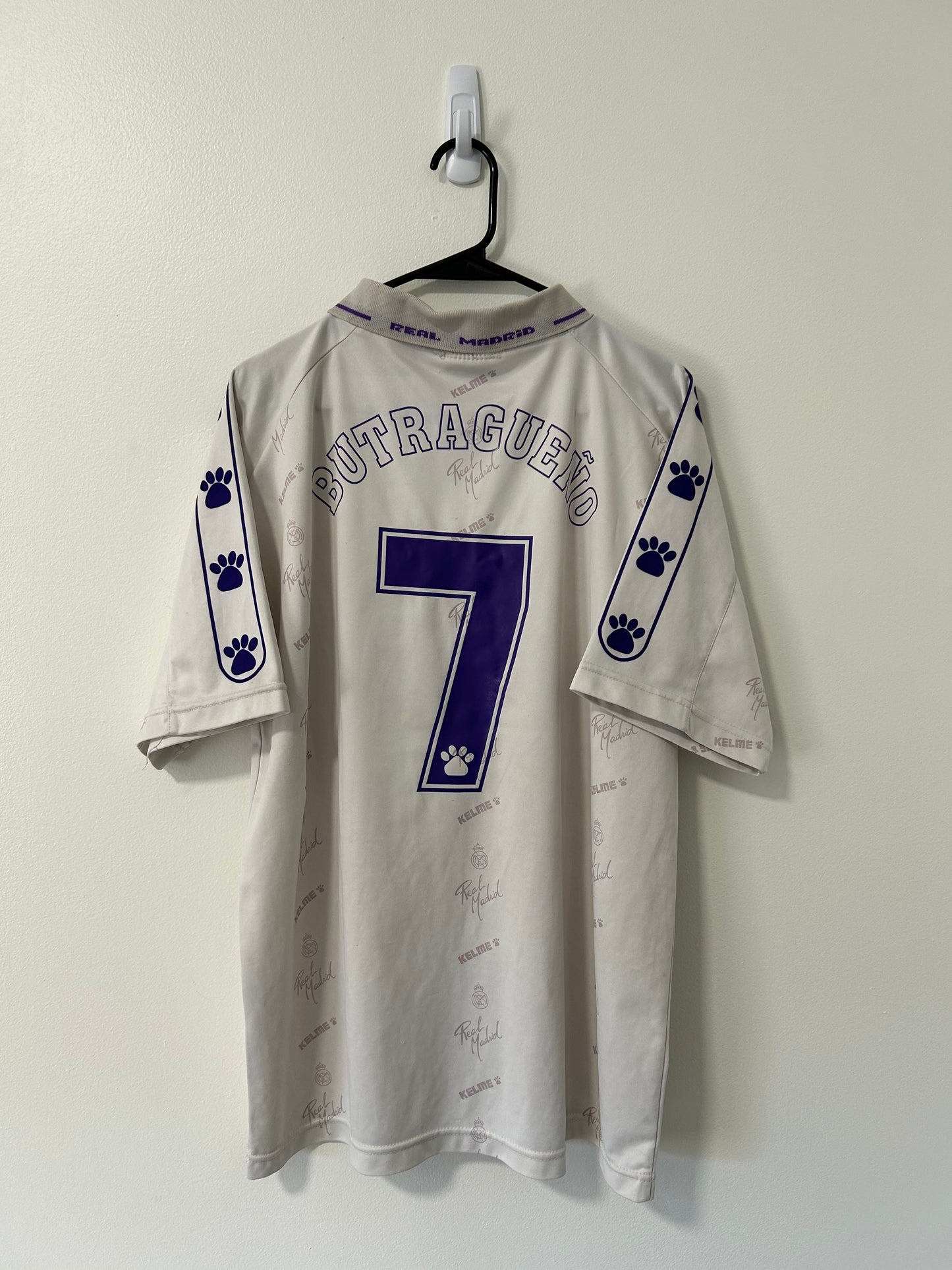 Real Madrid Home 1994/95 Butragueño #7