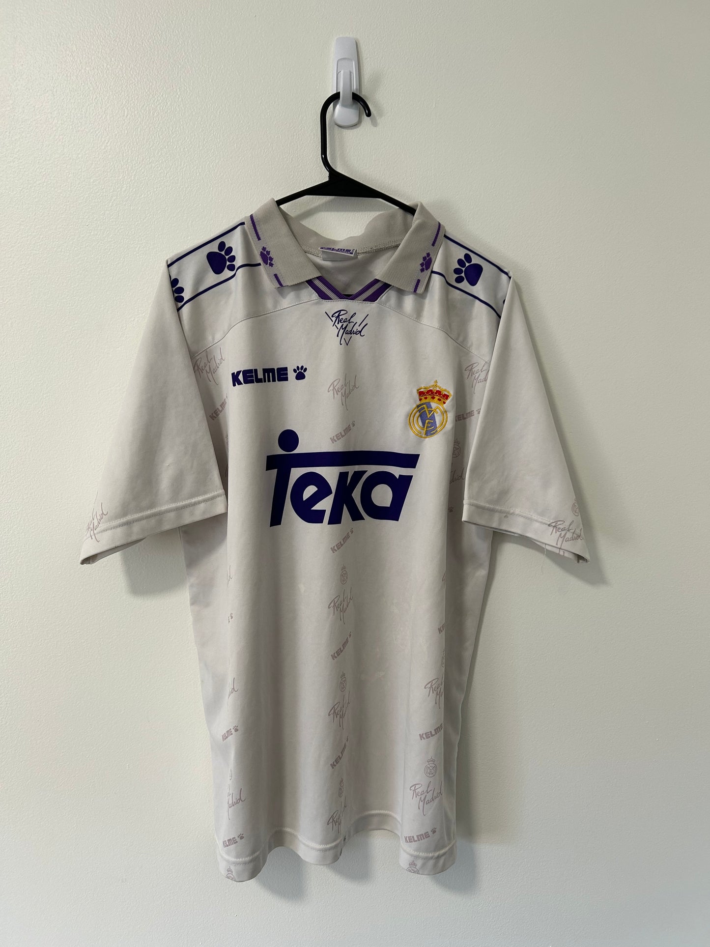 Real Madrid Home 1994/95 Butragueño #7