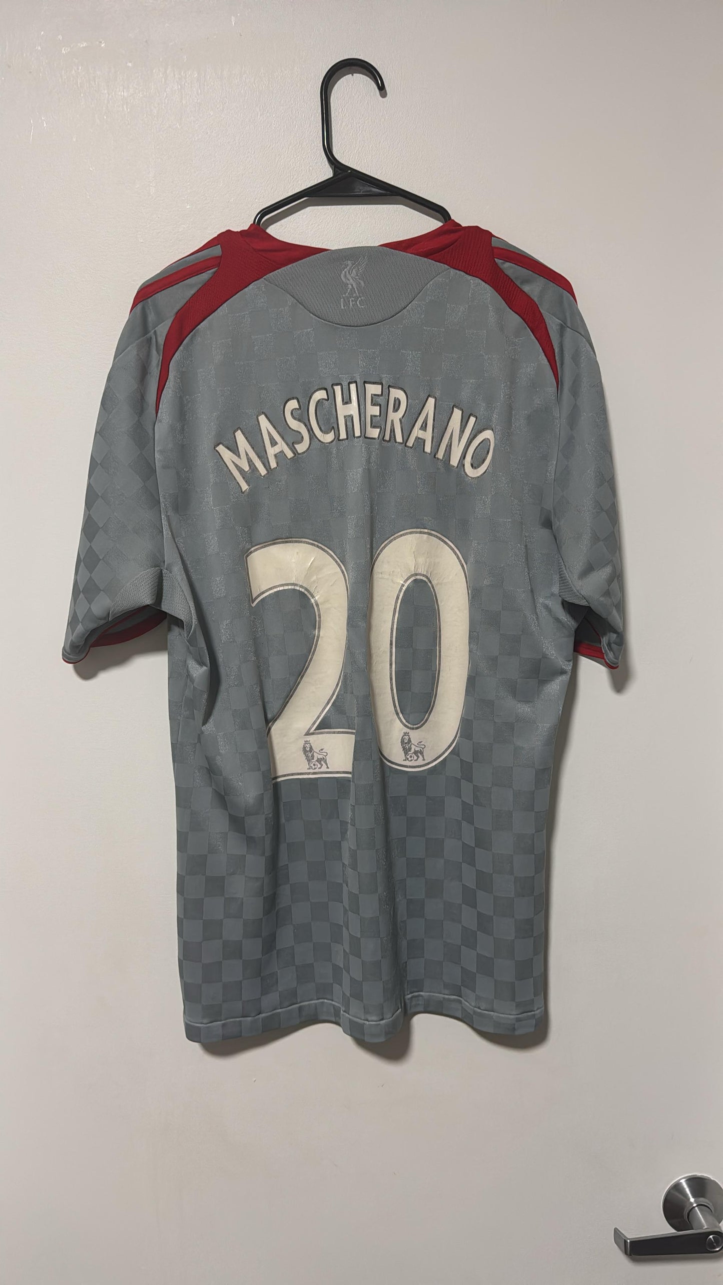 Liverpool Away 2008/09 Mascherano #20